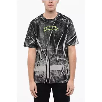 RED TAG Wrinkled Effect T-JUST-N3 Футболка с круглым вырезом Diesel, Bicolor