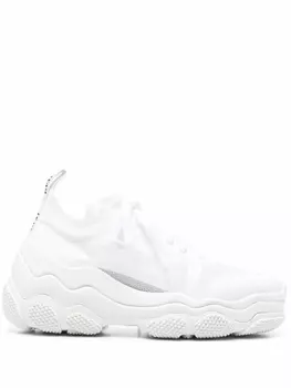 RED(V) кроссовки на шнуровке с логотипом, белый