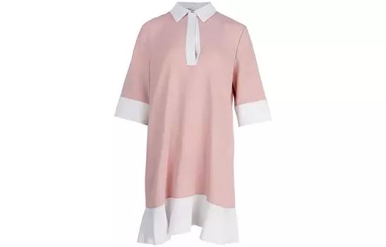 RED VALENTINO Платье с короткими рукавами женское розовые