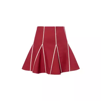 RED VALENTINO Повседневная короткая юбка женская красная