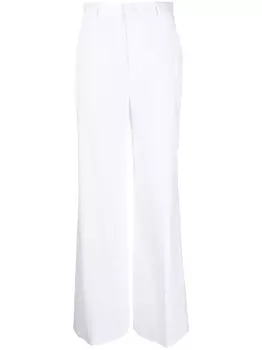 RED Valentino широкие брюки, белый