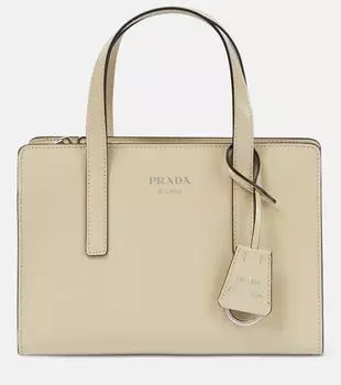Редакция 1995 Средняя кожаная сумка-тоут Prada, Deserto
