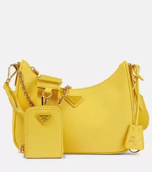 Редакция 2005 Маленькая кожаная сумка через плечо Prada, Sole 1
