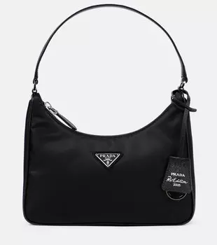 Редакция 2005 Плечевая сумка Re-Nylon Prada, черный