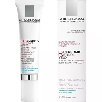 Redermic Ретинол Антивозрастной крем для глаз 15 мл, La Roche-Posay