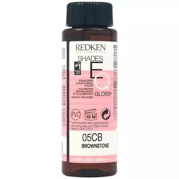 REDKEN Shades EQ Equalizing Conditioning Color Gloss 05CB Brownstone 60мл