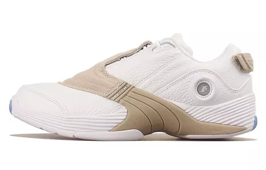 Кроссовки Reebok Answer Vintage Basketball Unisex, белый/светло-коричневый