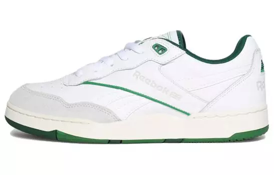 Кроссовки Reebok BB 4000 Vintage Basketball Unisex, белый/зеленый