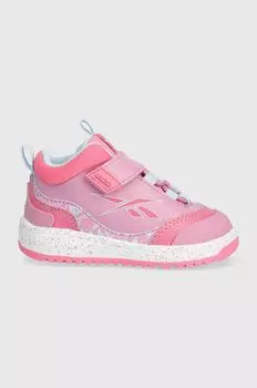 Reebok Classic Детские кроссовки, розовый