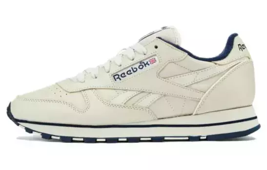 Reebok Classic Кожаные кроссовки унисекс, Бежевый