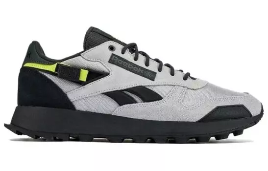 Reebok Classic Кожаные кроссовки унисекс, Светло-серый