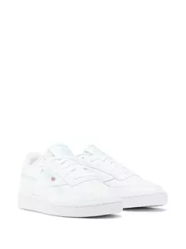 Reebok Club C 85 faux-leather sneakers, белый