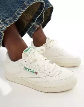 Reebok – Club C 85 – винтажные кремово-белые спортивные туфли