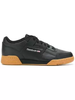Reebok contrast sole sneakers, черный