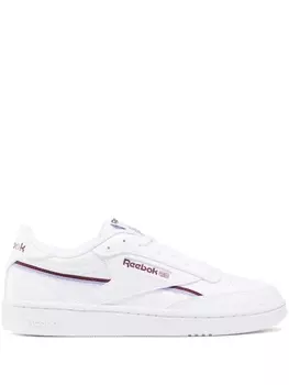 Кроссовки Reebok Club C 85 Vegan, белый/темно-красный