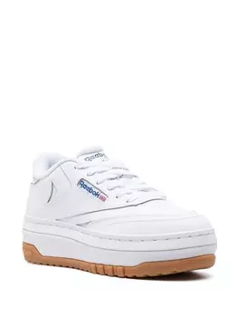 Reebok кроссовки Club C Extra на платформе, белый