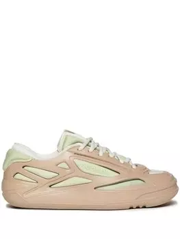 Кроссовки Reebok Club C FWD, бежевый/светло-зеленый/светло-серый