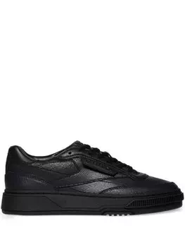 Reebok кроссовки Club C с нашивкой-логотипом, черный
