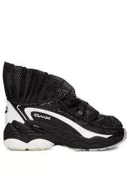 Reebok кроссовки DMX Ruffle на шнуровке, черный