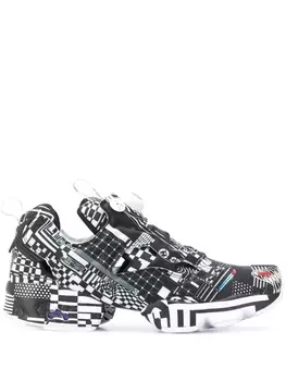Reebok кроссовки Minami Instapump Fury из коллаборации с Kenzo, черный