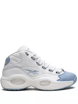 Кроссовки Reebok Question Mid, белый/голубой