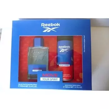Reebok Move Your Spirit Eau De Toilette Deodorant Toilet Water Fragrance
