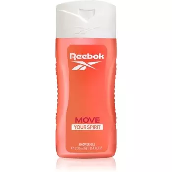 Reebok Move Your Spirit Освежающий гель для душа для женщин, 250 мл
