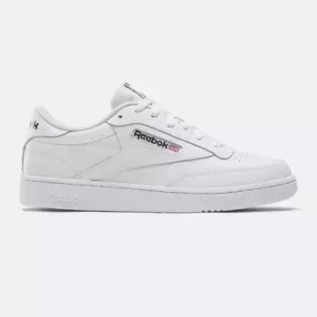 Reebok Мужская Клубная C 85 Повседневная Обувь, белый
