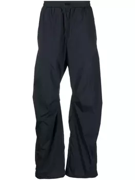 Reebok panelled lightweight trousers, синий