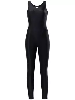 Reebok спортивный комбинезон без рукавов, черный