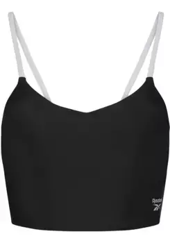 Reebok Tankini "Hana" (комплект, 2 шт.), с надписью-логотипом сбоку, черный
