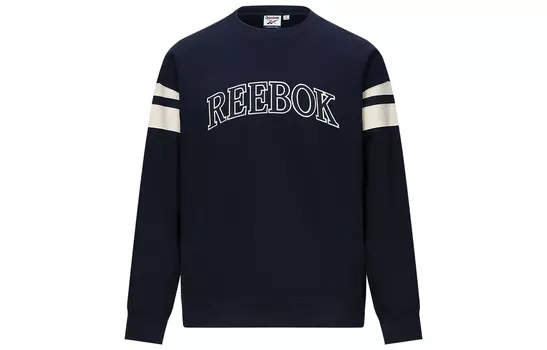 Reebok Толстовка унисекс темно-синяя