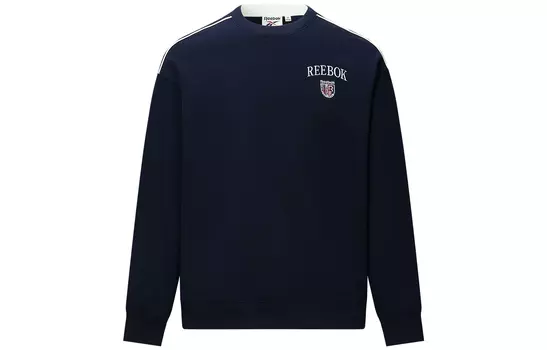 Reebok Толстовка унисекс темно-синяя