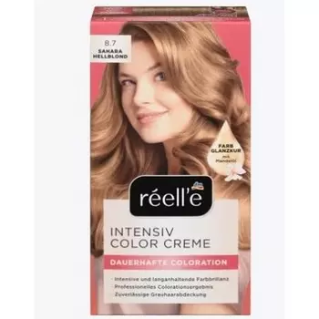Reell'e Шампунь-краска для волос Светлый блондин 8.7 110мл Rell‘E