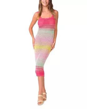 Реесе вязаное платье-парео для пляжа PQ Swim, мультиколор