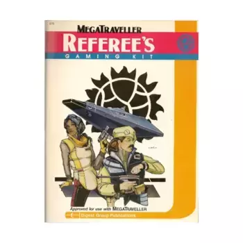 Referee's Gaming Kit, MegaTraveller (Digest Group Publications), мягкая обложка