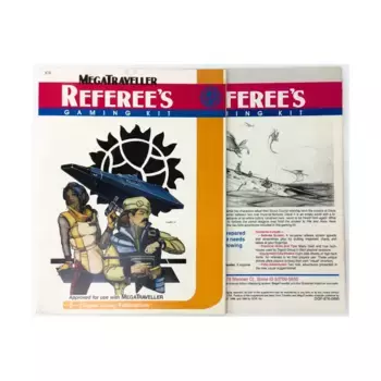 Referee's Gaming Kit - Screen Only!, MegaTraveller (Digest Group Publications), мягкая обложка