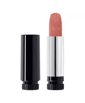 Рефилл для губной помады Rouge Dior - Бархатный, цвет 100 Nude Look - a rosy nude
