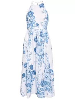 Reformation льняное платье Percy, белый