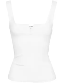 Reformation топ без рукавов Ossie, белый