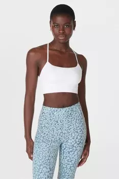 Реформированный бюстгальтер для йоги Spirit Sweaty Betty, белый
