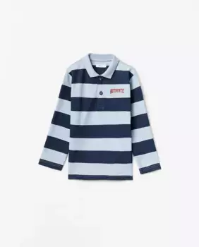 Регби-поло Sfera, светло-голубой