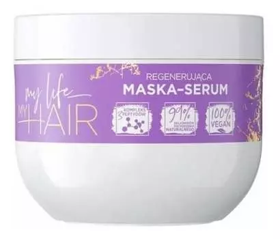 Регенерирующая маска-сыворотка, 300 мл Eveline Cosmetics My Life My Hair