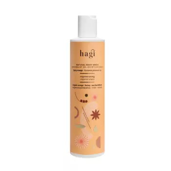 Регенерирующий гель для душа natural regenerating body wash spicy orange Hagi, 300 мл