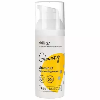 Регенерирующий крем для лица vitamin c regenerating face cream Kilig, 50 мл