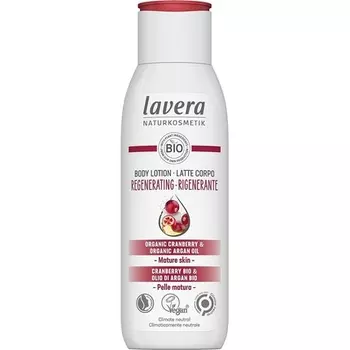 Регенерирующий лосьон для тела с органической клюквой и органическим аргановым маслом 200мл, Lavera