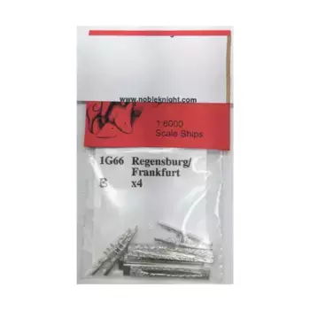 Регенсбург/Франкфурт-на-Майне, Figurehead Ships - WWI Ships - German Navy (1:6000) (Noble Miniatures)