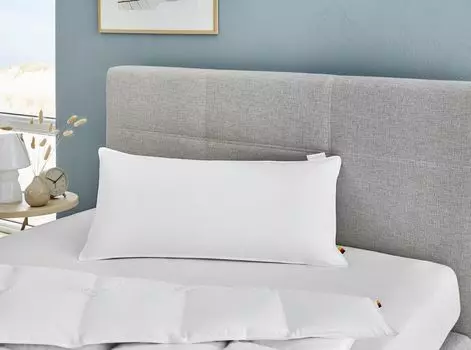 REGINA 3-камерная подушка 40x80см DOUBLE PACK, подходит для аллергиков, производство Германия, сертифицирован Oeko-Tex 100 REGINA HOME SLEEP LIVING EST. 1967