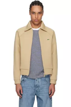 Реглан куртка Lacoste, бежевый