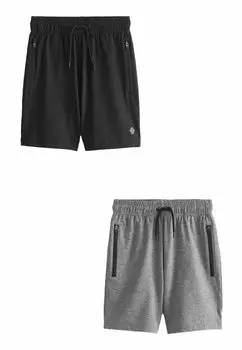 REGULAR FIT 2 Pack Next, Низ тренировочного костюма серо-черный
